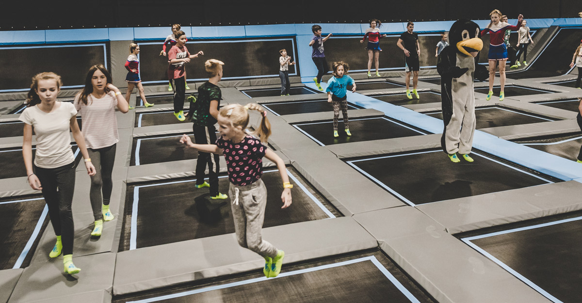 Indoor Trampoline Rooms