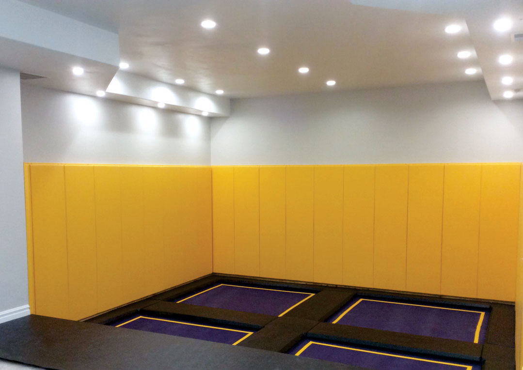 Indoor Trampoline Rooms